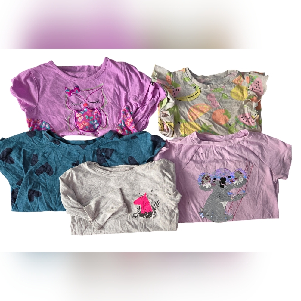 Bundle girl shirts. 4T